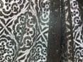 Beautiful Black Genuine British Nottingham Cluny Cotton Lace Fabric 2.5m x 0.8m